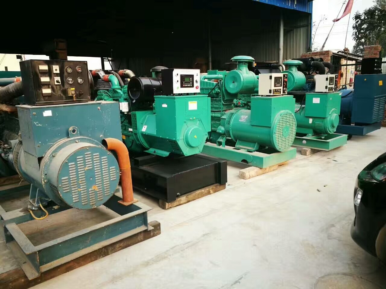 揚州發(fā)電機出租使用條件