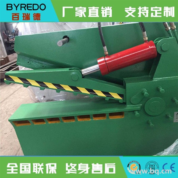鱷魚式液壓剪切機(jī) 百瑞德廢金屬鱷魚式剪切機(jī) 可試機(jī)示例圖3