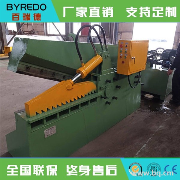 鱷魚式液壓剪切機(jī) 百瑞德廢金屬鱷魚式剪切機(jī) 可試機(jī)示例圖1