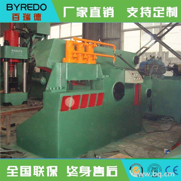 鱷魚式液壓剪切機(jī) 百瑞德廢金屬鱷魚式剪切機(jī) 可試機(jī)示例圖5